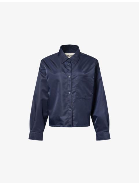WEEKEND Max Mara Short-Cut Water-Repellent Woven Raincoat