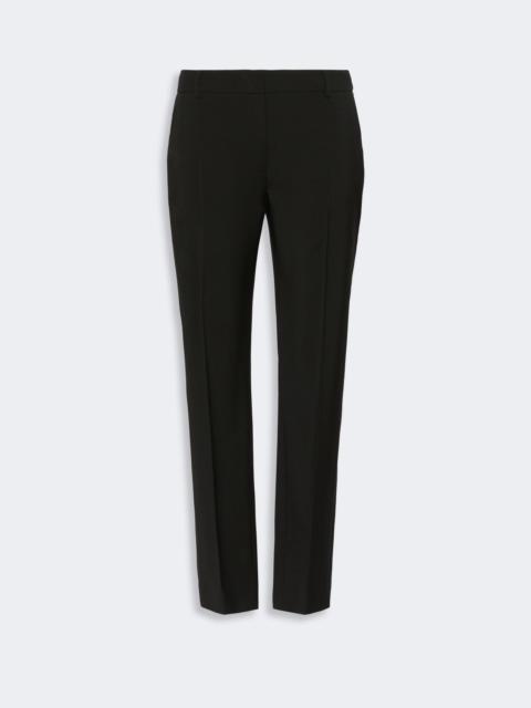WEEKEND Max Mara CANON Stretch wool cigarette trousers - BLACK