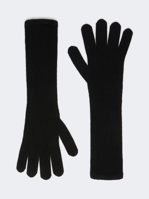 Max Mara Cashmere gloves - BLACK