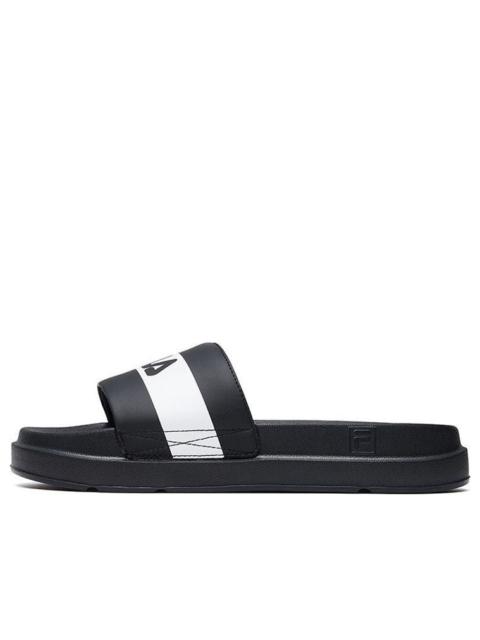 FILA (WMNS) FILA Slippers Black/White F12W024631ABW