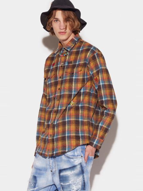DSQUARED2 MONSTER DROP SHIRT