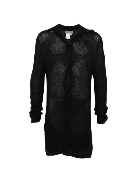 Yohji Yamamoto buttoned cardigan