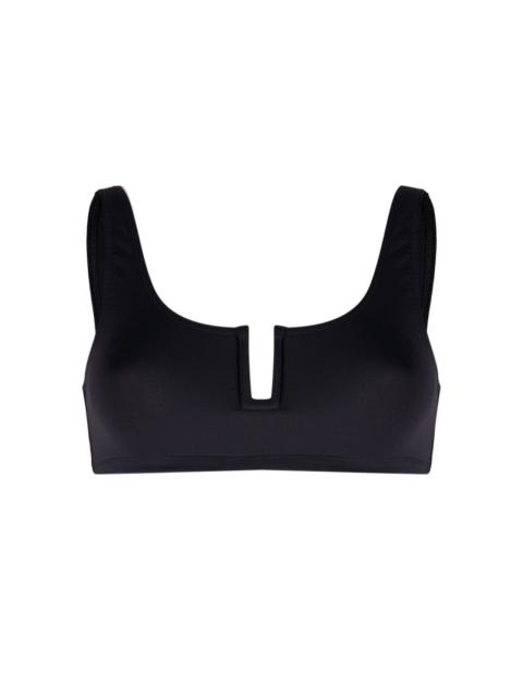 Ultrason scoop-back bikini top