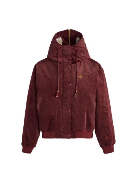 adidas (WMNS) adidas LNY Jacket Padded 'Collegiate Burgundy' KT0723