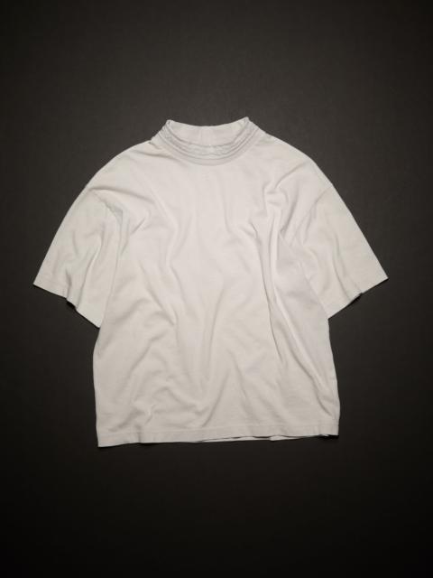 Logo tape t-shirt - Cold white