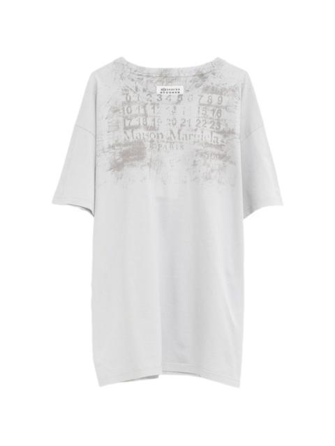 Maison Margiela logo-print drop-shoulder T-shirt