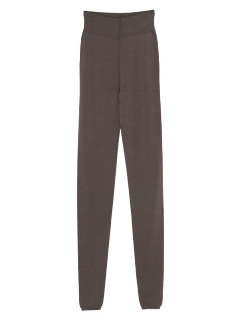 high-waisted trousers