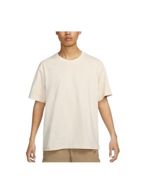 Nike Nike Dri-FIT Quick-Drying Short-Sleeved Top 'Beige' FB4396-901