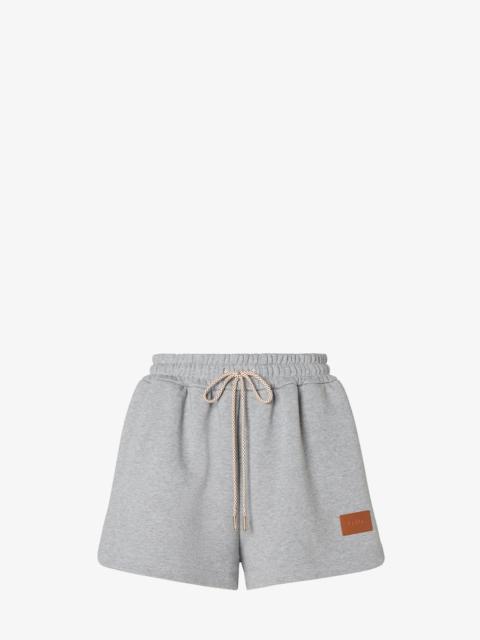 FENDI Shorts gray jersey shorts