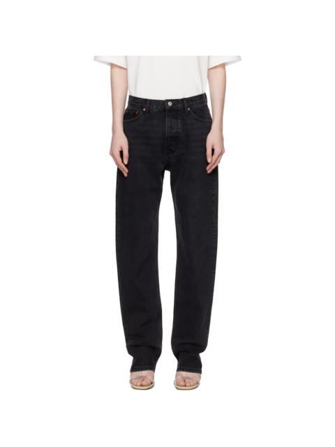 AYA MUSE Black Tapered Jeans