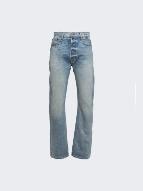 Rhude 90s Traxedo Denim Jeans Woodland White