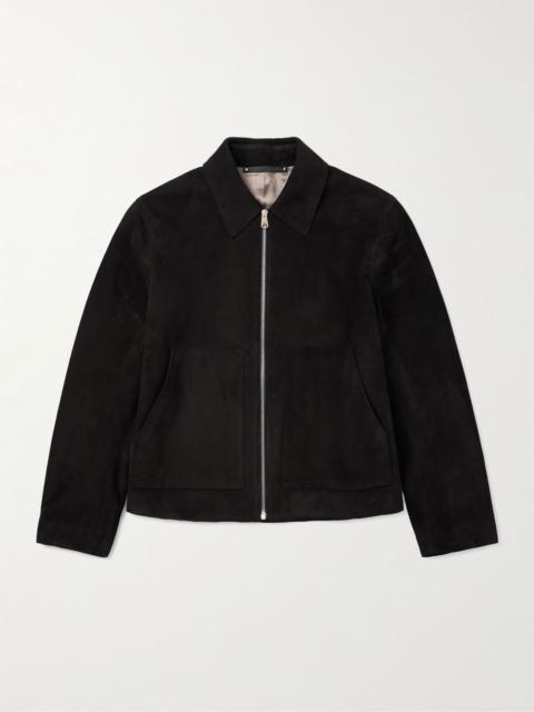 Paul Smith Suede Blouson Jacket Black