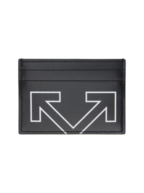 Off-White Black Heritage Card Holder