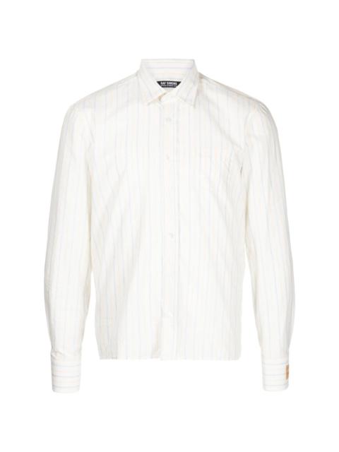 Raf Simons stripe-print long-sleeve shirt