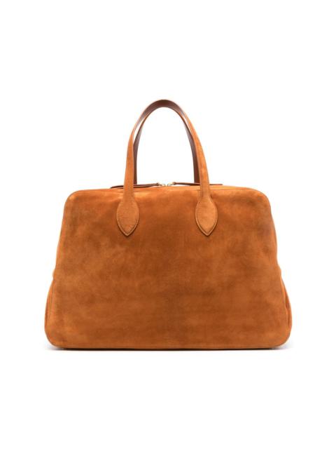 Maeve suede duffle bag