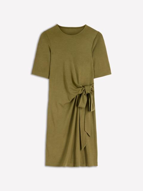 BODEN Zinnia Tie Jersey Short Dress-Olive