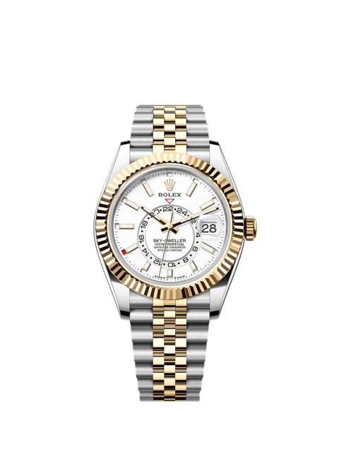 ROLEX Oyster, 42 mm, Oystersteel and yellow gold