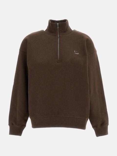 Maison Kitsuné BABY FOX HALF-ZIP HOODIE
