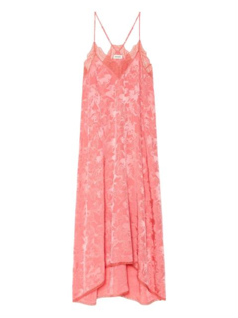 Zadig & Voltaire horses lace midi dress