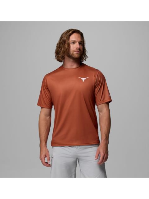 Columbia Men's Collegiate PFG Terminal Tackle Short Sleeve Shirt - Texas