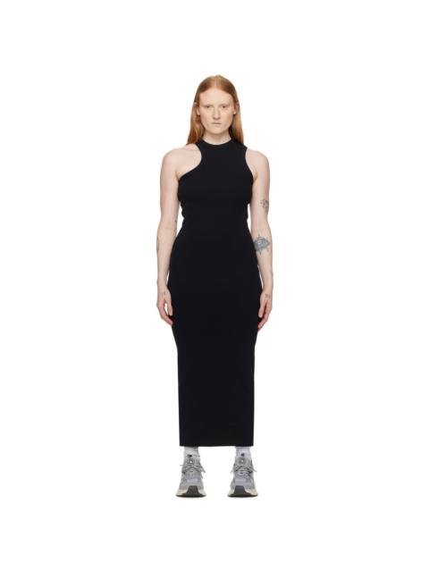 Axel Arigato Black Scoop Asymmetric Maxi Dress