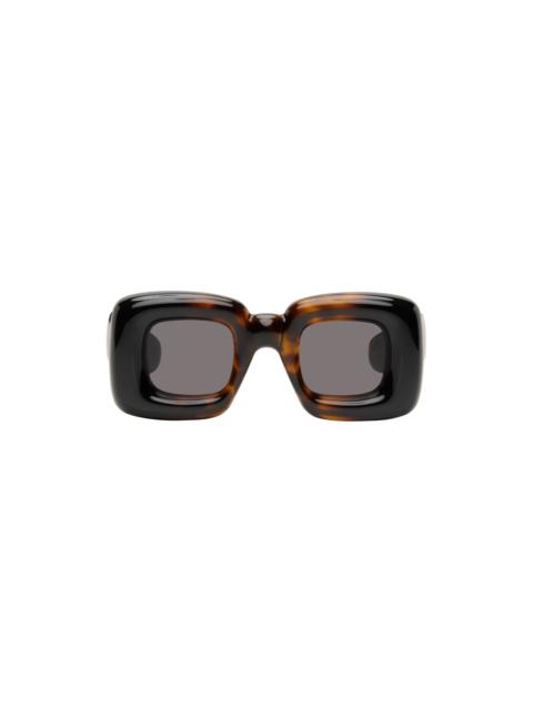 Loewe Tortoiseshell Inflated Sunglasses