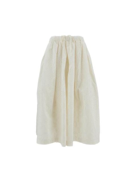 Comme Des Garçons Cotton wide-leg trousers