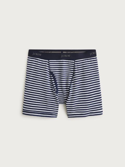J.CREW Stretch 4" boxer briefs in stripe