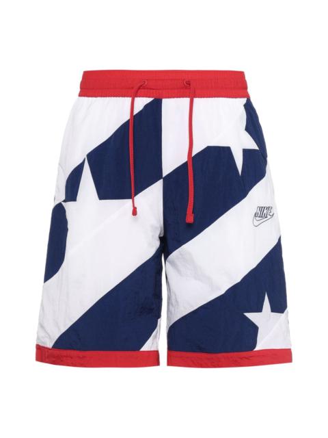 Nike Nike Dri-FIT Throwback USA Men Blue/White CK6312-492
