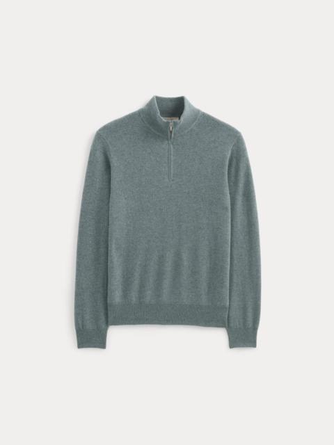 EVERLANE CASHMERE QUARTER ZIP SWEATER