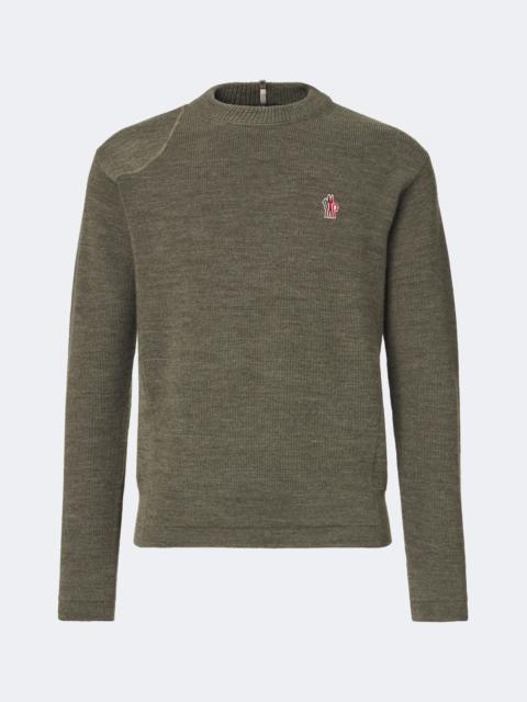 Moncler Grenoble Logo virgin wool sweater