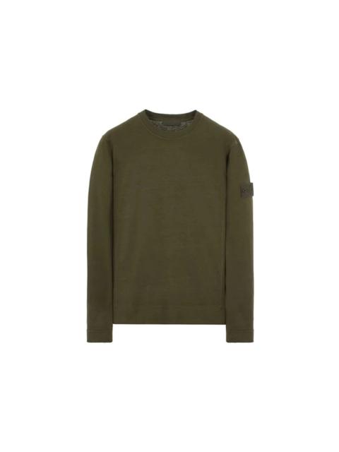 Stone Island Stone Island 611F3 Felpa Ghost Crewneck Military Green