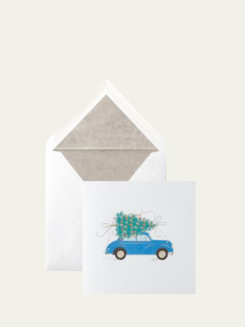 Smythson Holiday Car Cards, Set of 10