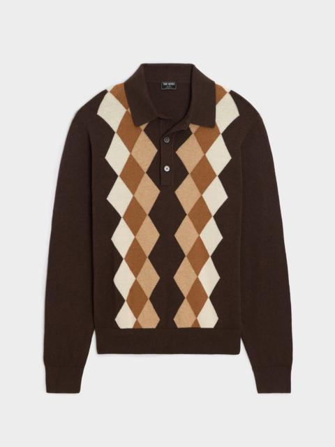 TODD SNYDER Palms Sweater Polo