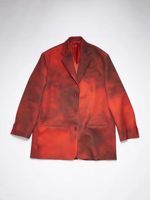 Acne Studios Single-breasted suit jacket - Red