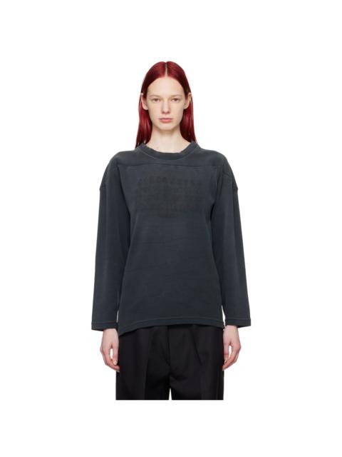 Maison Margiela Maison Margiela Faded Logo Sweater