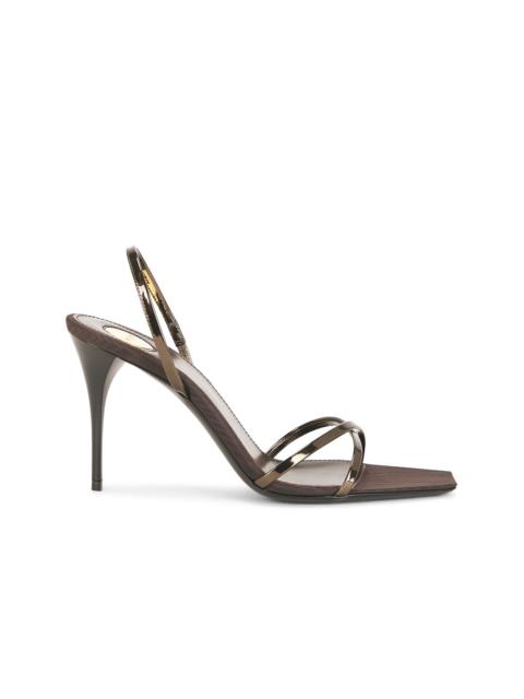 SAINT LAURENT Club 90 Backstrap Sandal