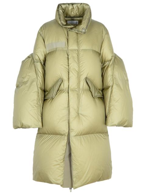 sacai Sacai 'Padded' Green Nylon Parka Women
