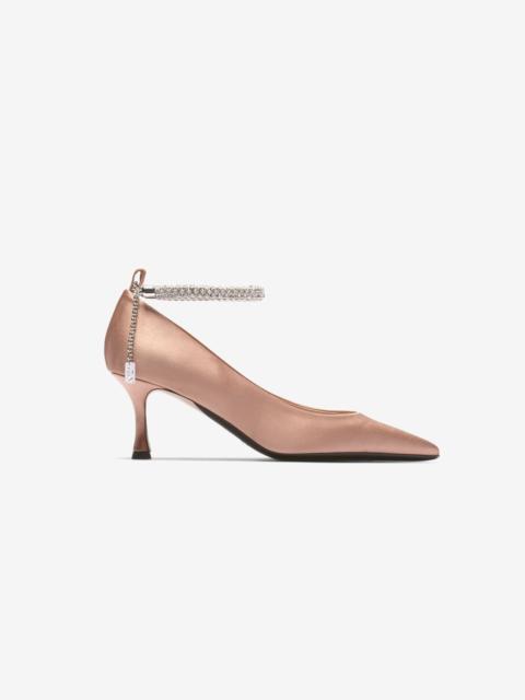 N°21 CRYSTAL-EMBELLISHED PUMPS