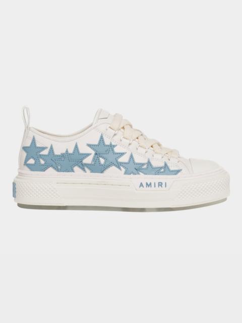AMIRI Stars Low-Top Leather Sneakers