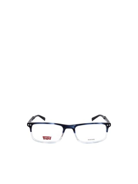 Levi's rectangle-frame glasses