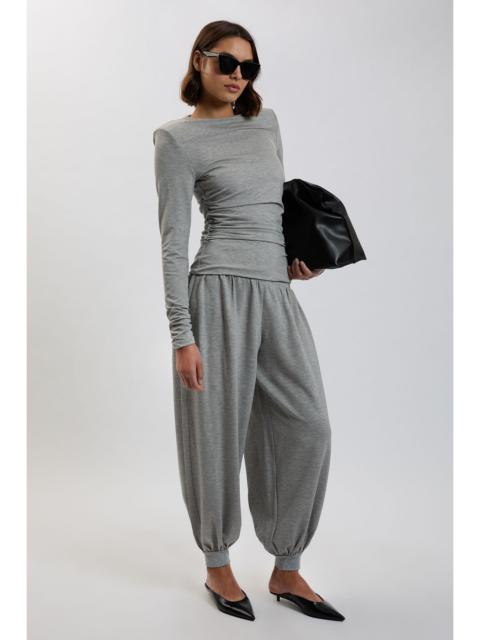 KAREN MILLEN Wide Balloon Viscose Jersey Joggers