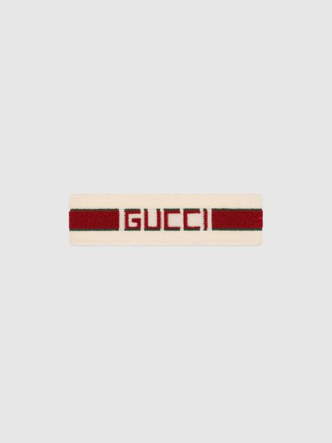 GUCCI Elastic Gucci stripe headband