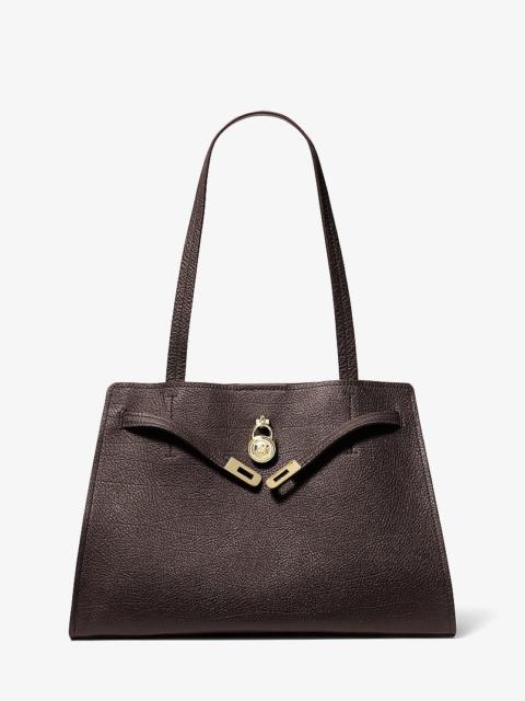 MICHAEL KORS Hamilton Moderne Large Leather Tote Bag
