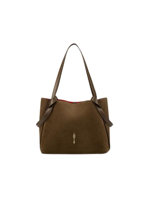 Christian Louboutin Bettina small tote bag - reversed calf leather - Silex