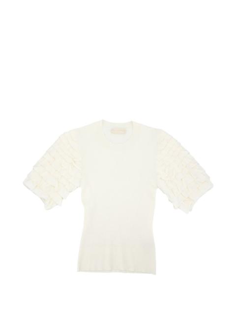 ULLA JOHNSON Kassia puff-sleeve T-shirt