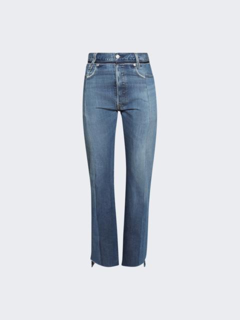 VETEMENTS Iconic Cut-up Jeans Vintage Light Blue
