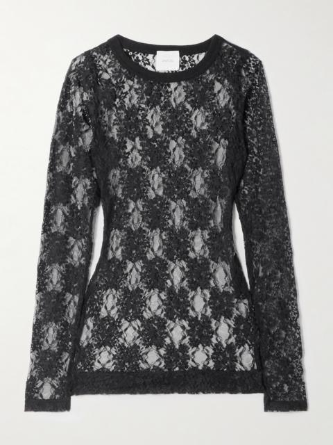 PATOU Second Skin Lace Top