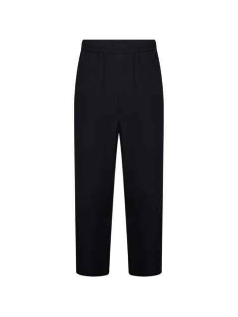 EMPORIO ARMANI elasticated-waistband trousers