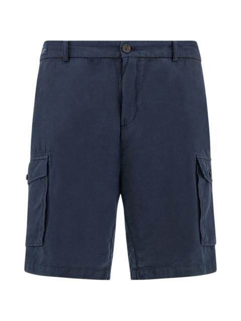 Paul & Shark garment-dyed cargo shorts